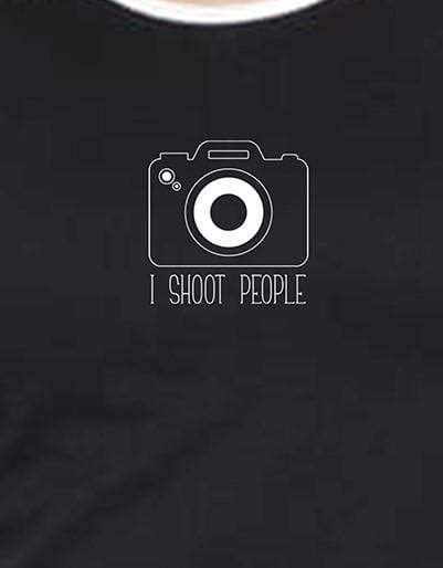 I Shoot People | Women's Raglan T-Shirts