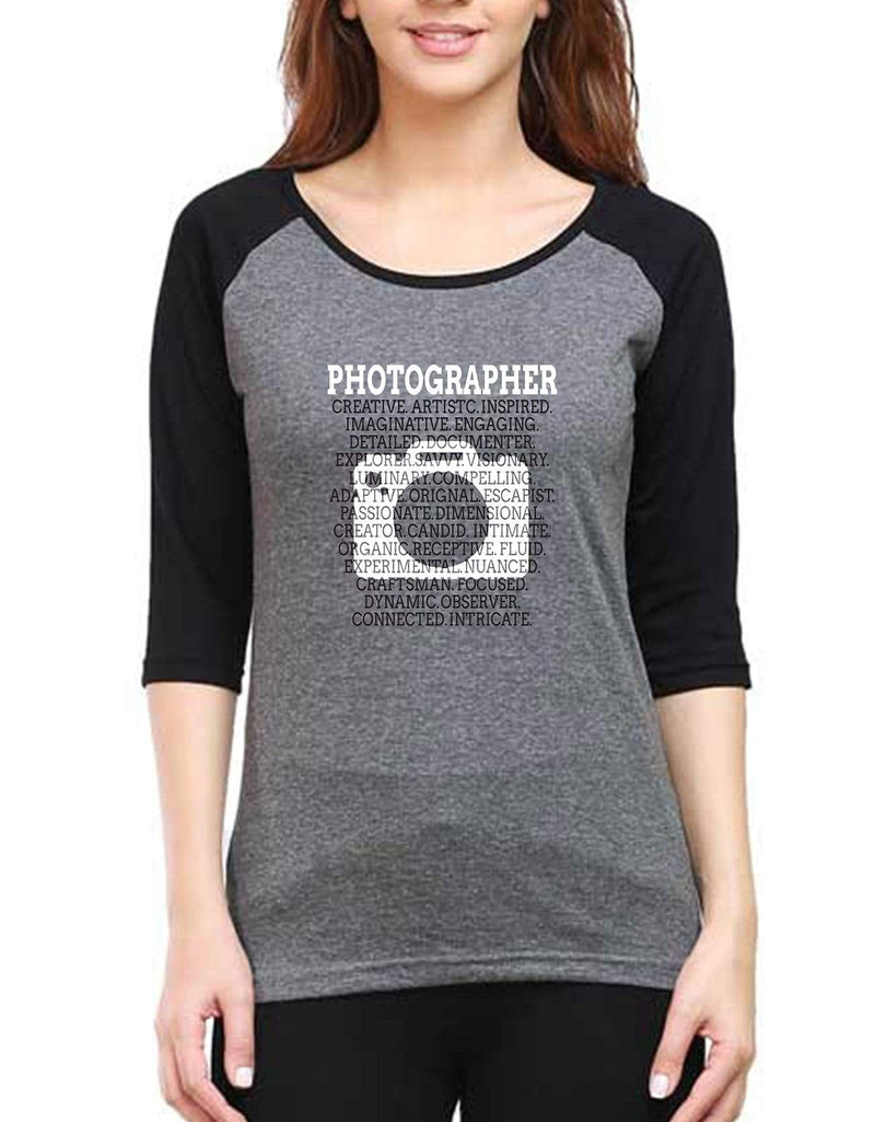 Photographer | Women's Raglan T-Shirts