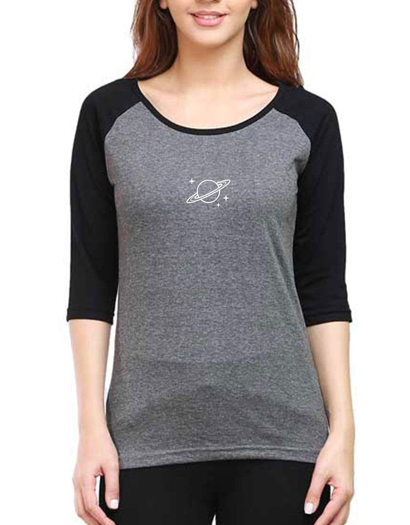 Saturn Icon | Women's Raglan T-Shirts