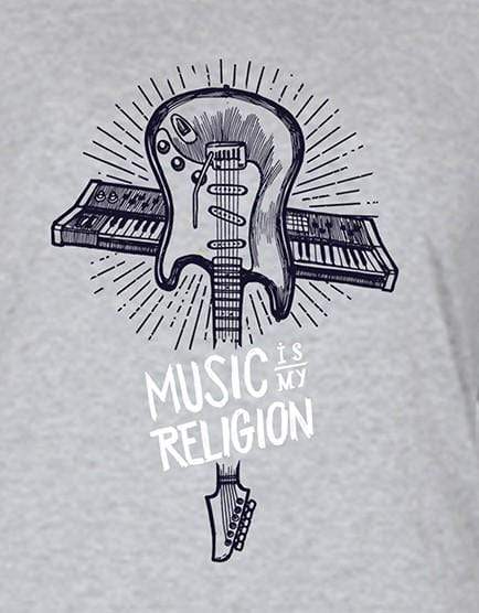 Music is My Religion | Women’s T- Shirt Dresses