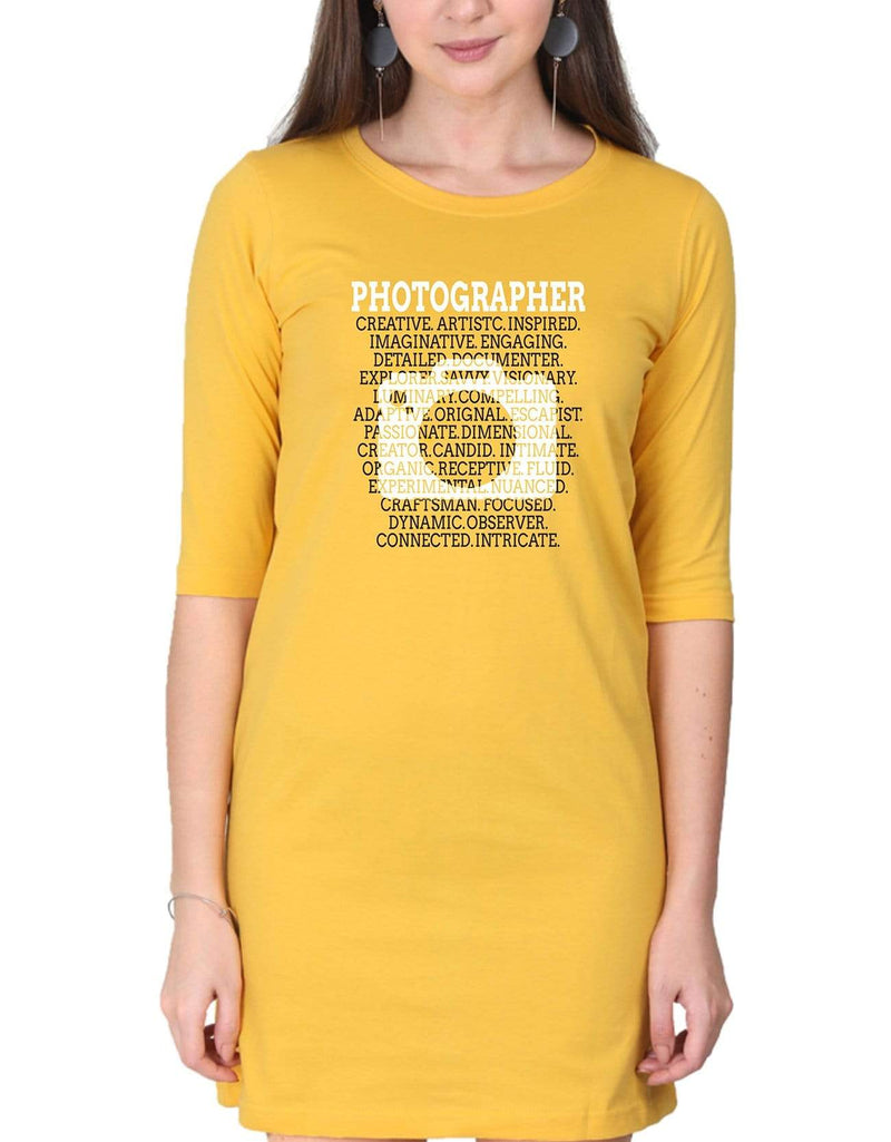 Photographer | Women’s T- Shirt Dresses