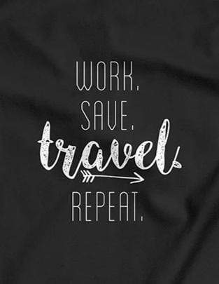 Work Save Travel Repeat | Women's Tank Top