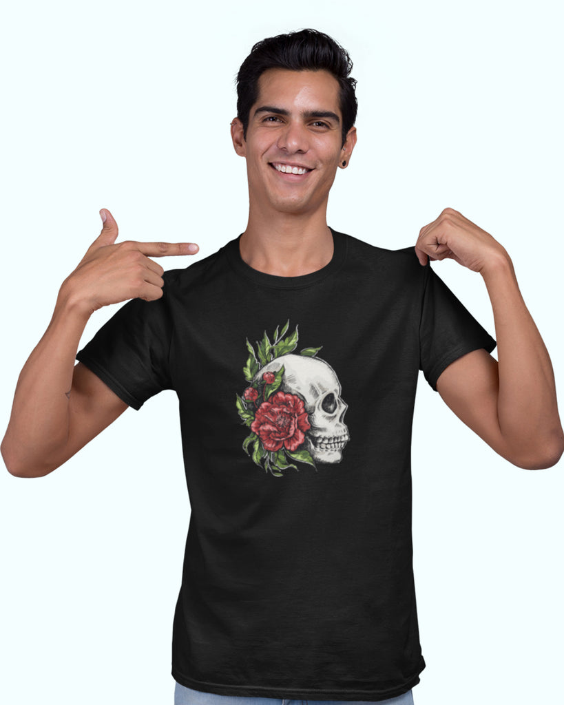 Skull and Roses | Unisex T-shirt