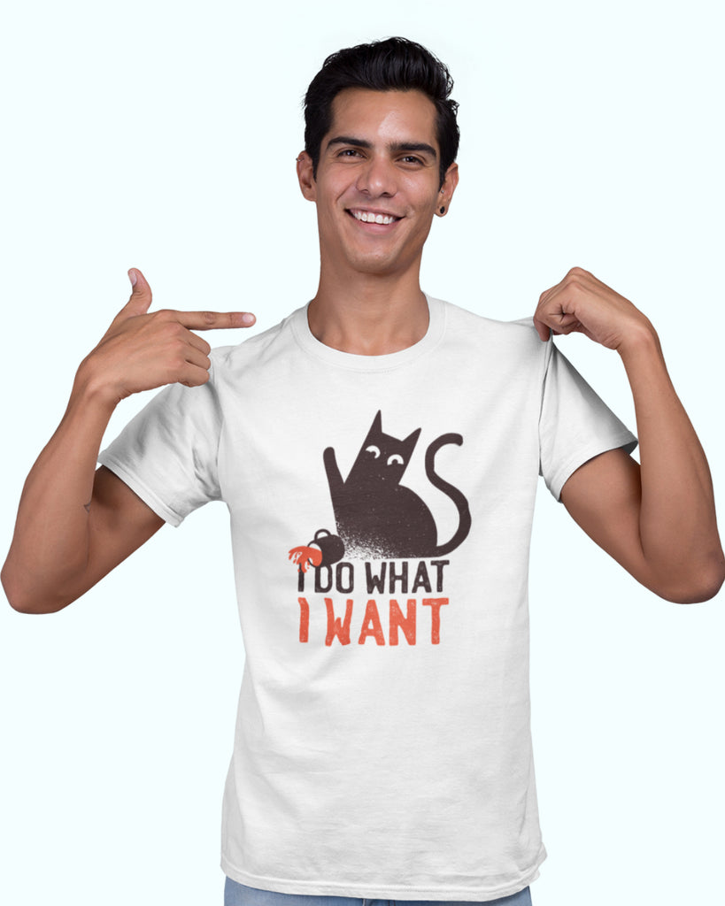 I do what i want cat | Unisex T-shirt