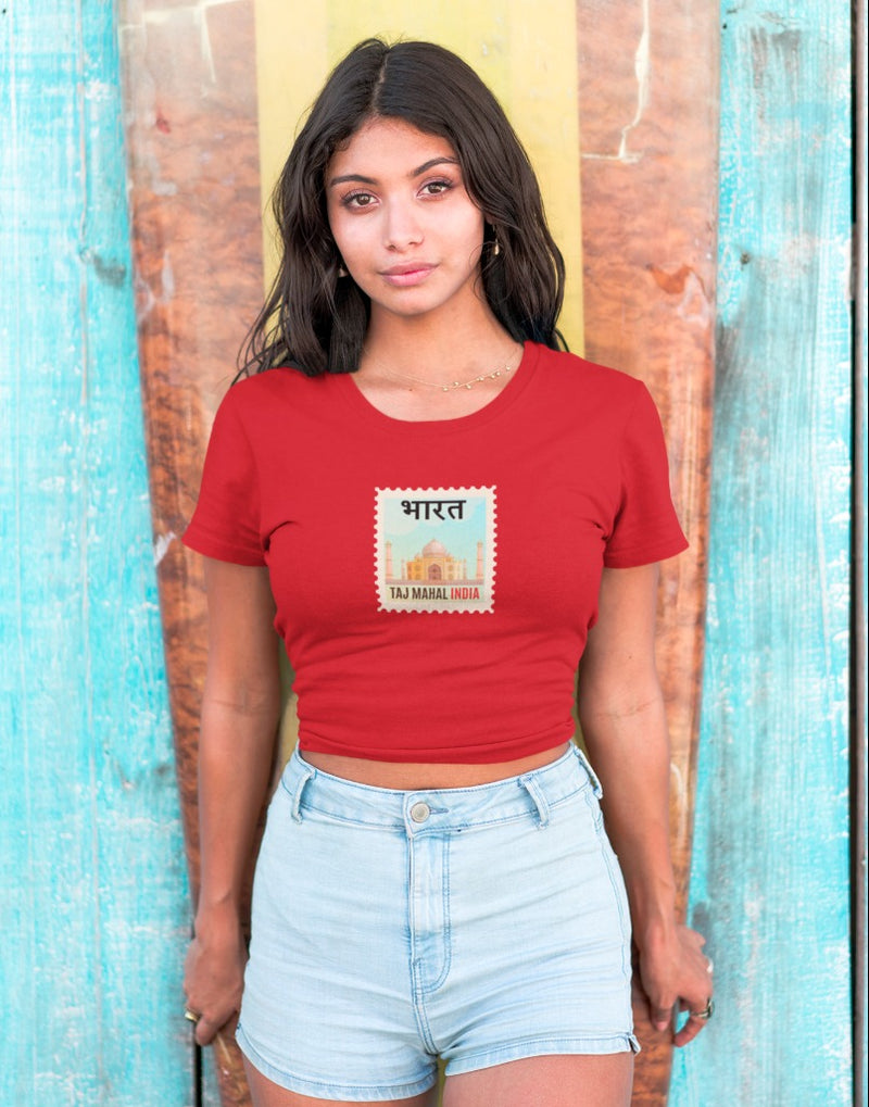 Bharat/India Taj Mahal Travel | Crop Tops