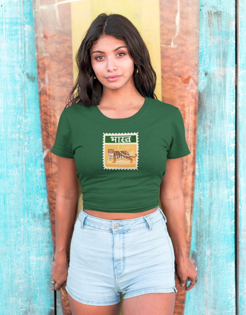 Bharat/India Tiger Travel | Crop Tops