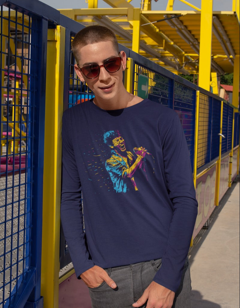Singer Man | Men's Full Sleeve T-Shirt