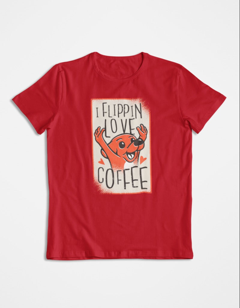 Dog & Coffee Animal/ Pet Lover | Unisex T-Shirt