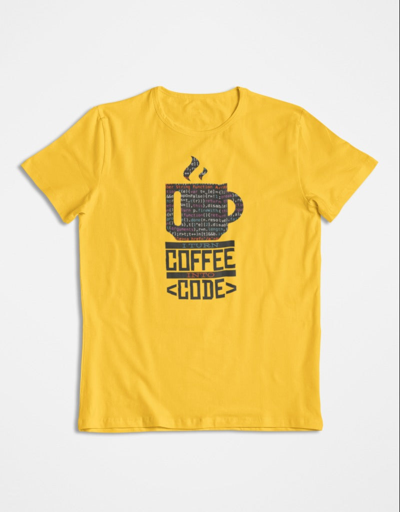Coffee IntoCode Engineer  | Unisex T-Shirt