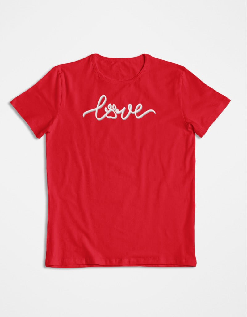 Love With Paw T-shirt