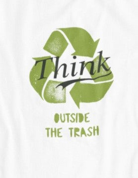 Think Outside Trash | Women's Raglan T-Shirts