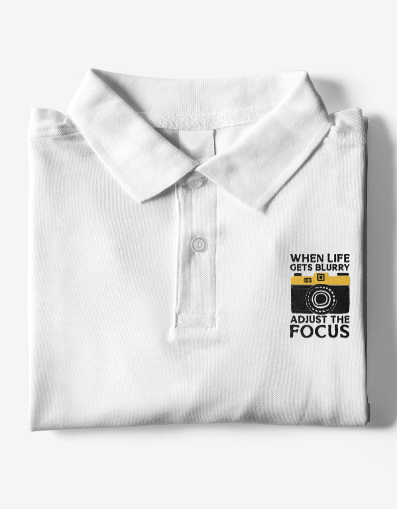 Adjust the Focus Photography | Polo T-Shirts