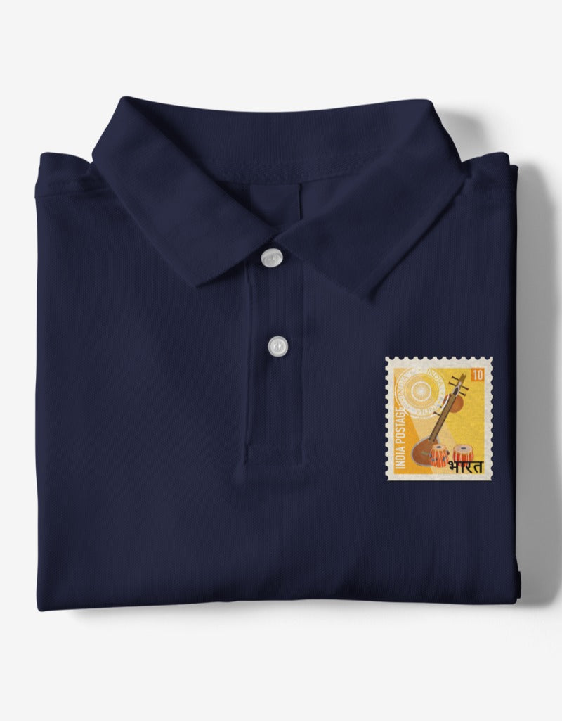 Bharat/India Tambura Travel | Polo T-Shirts