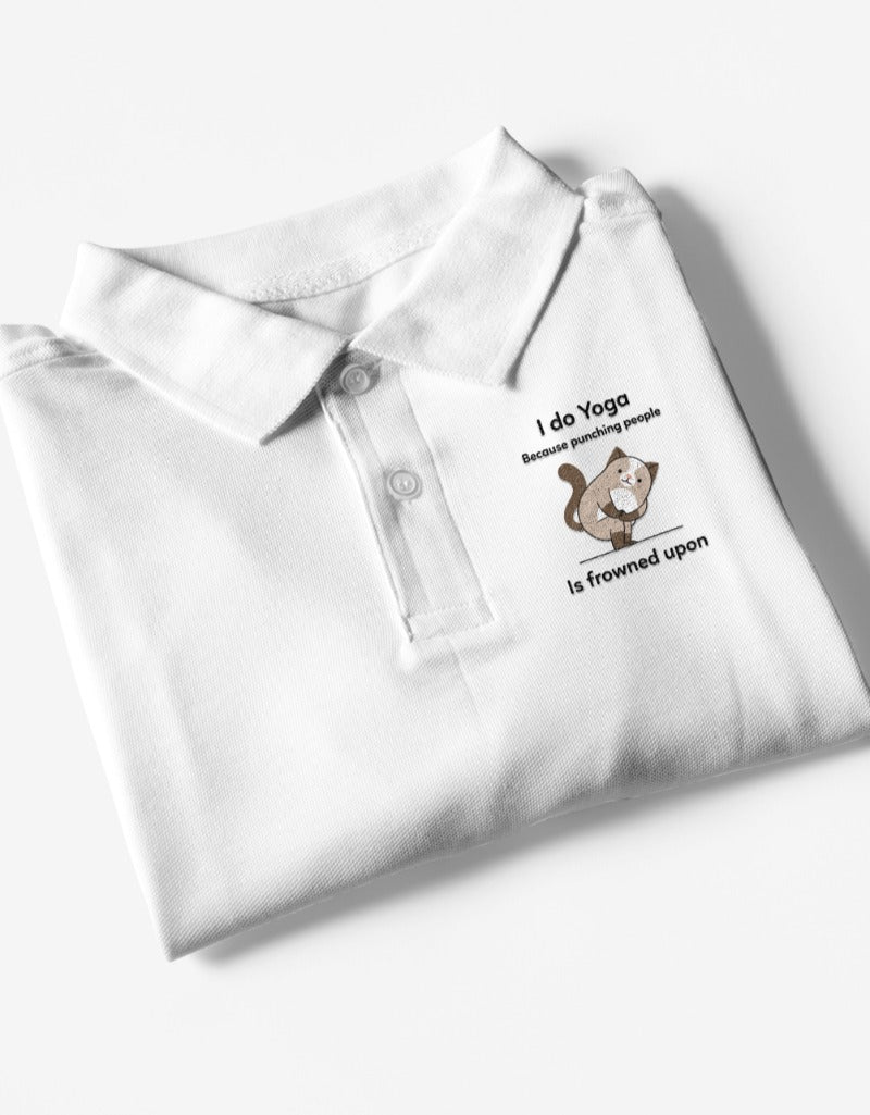 I Do Yoga | Polo T-Shirts