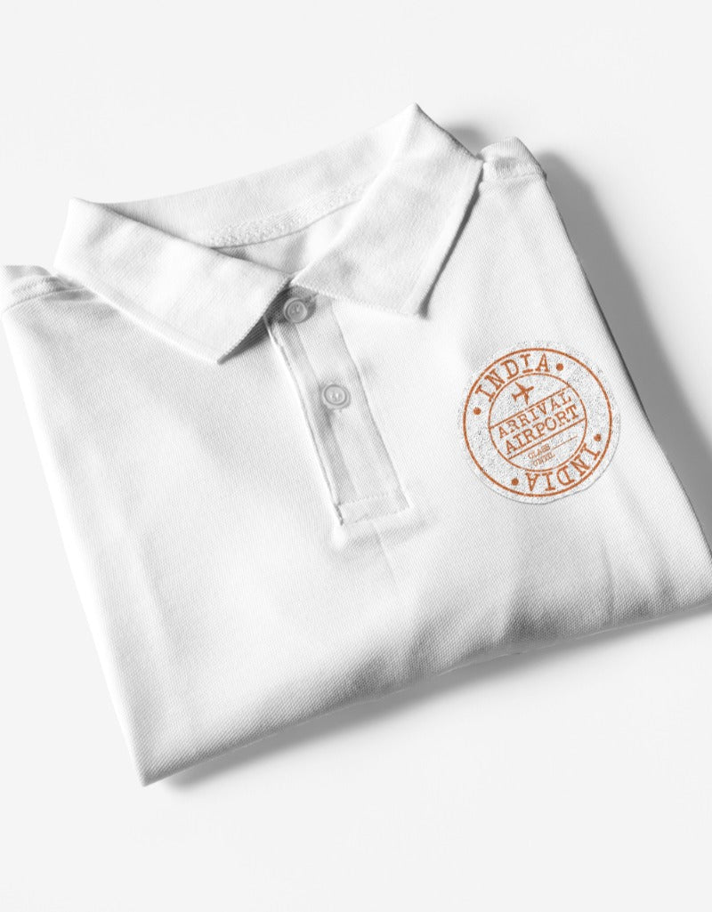 India Arrival Airport Travel | Polo T-Shirts