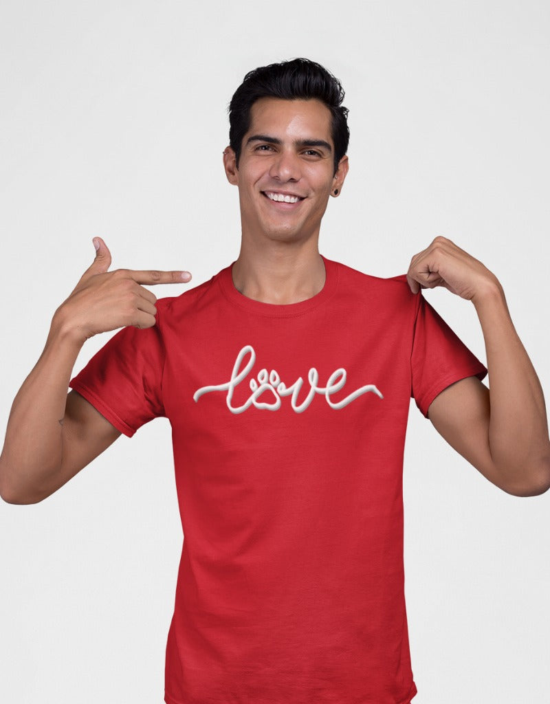 Love With Paw T-shirt