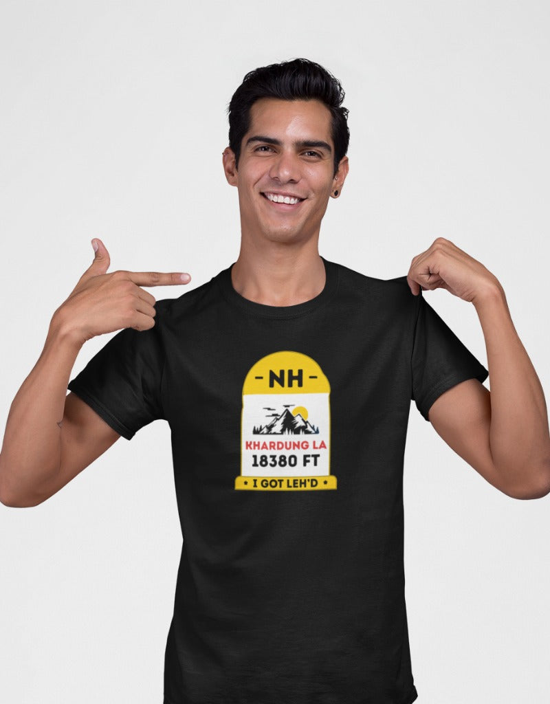 Khardungla Pass Unisex T-shirt