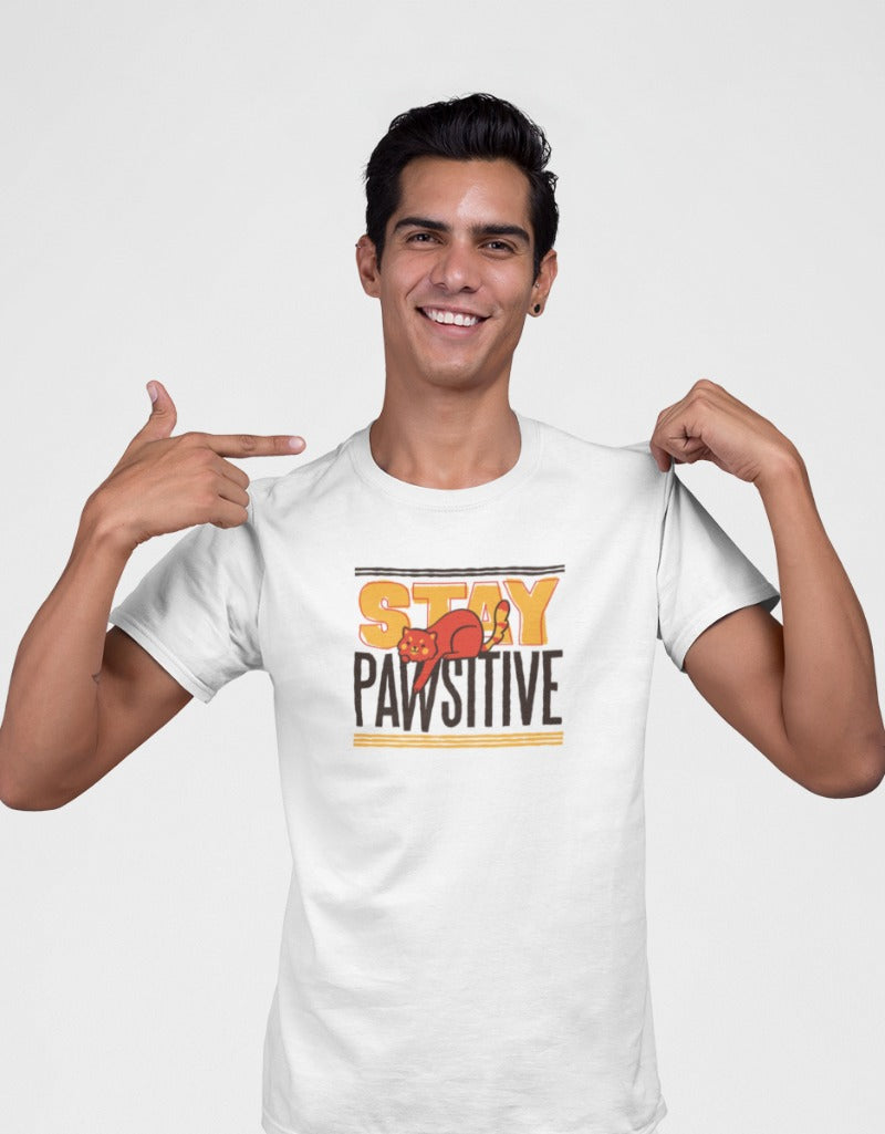 Stay Pawsitive Pet Lover T-shirt