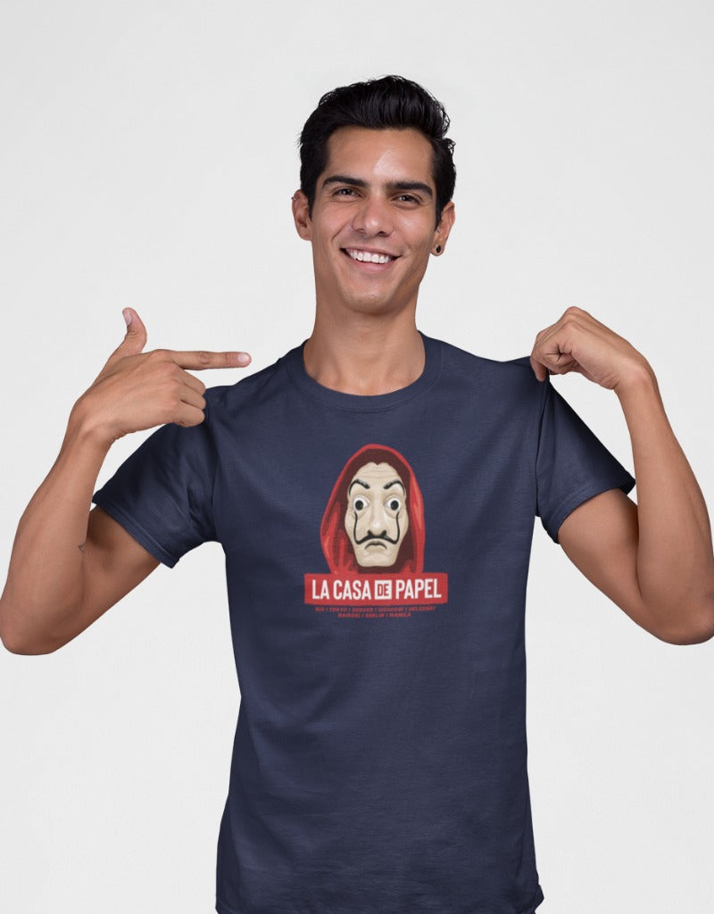 LaCasa De Papel Printed T-shirt
