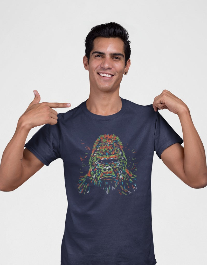 Colorful Gorilla T-shirt