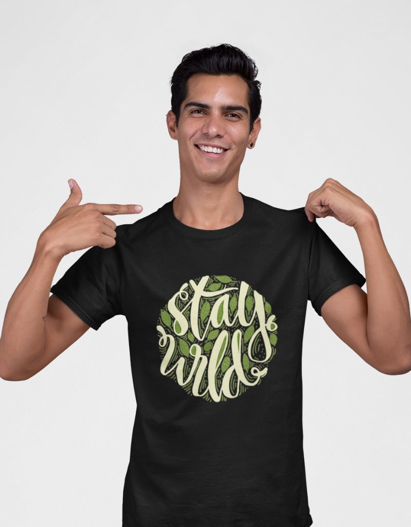 Stay Wild Printed Tees