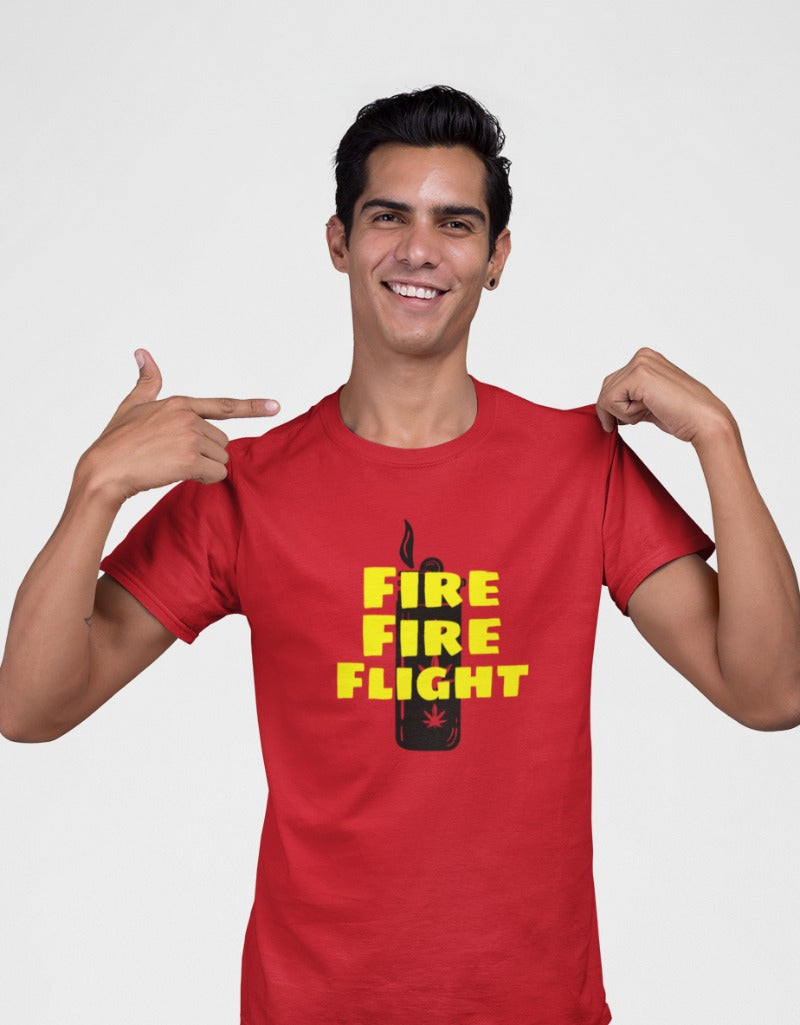 Fire Fire Flight Trippy T-shirt