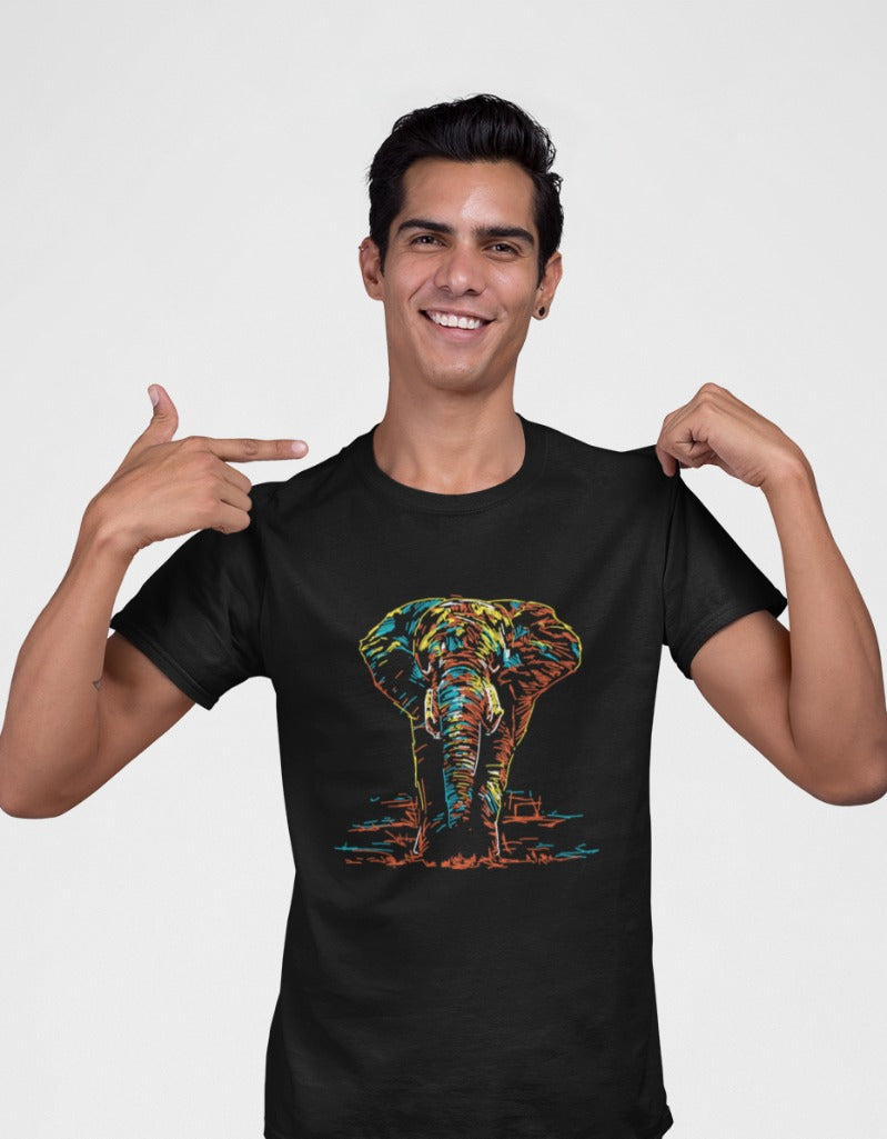 Elephant Graphic Printed