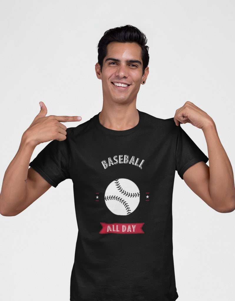 Baseball Printed T-shirt