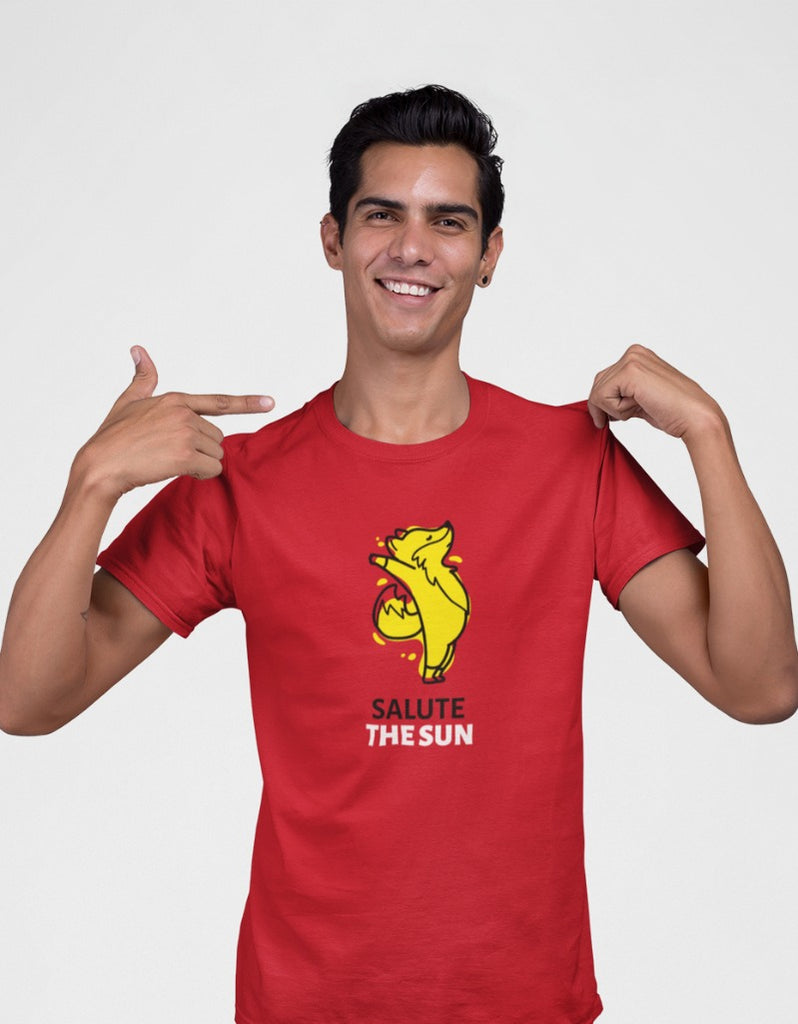 Salute the sun Animal/Pet Lover |Unisex T-Shirt