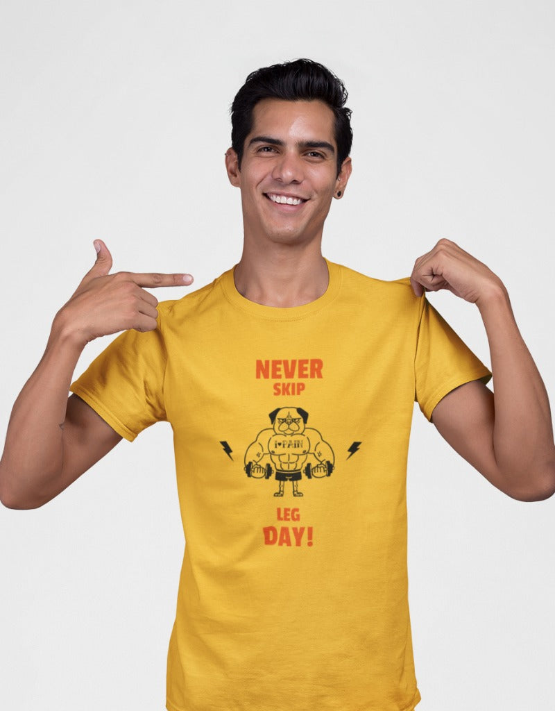 Never Skip Leg Day T-shirt