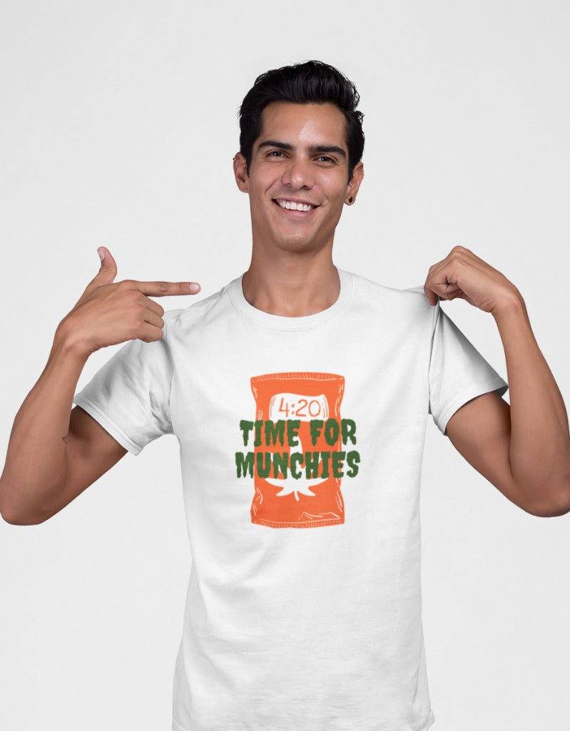 Time For Munchies Trippy T-shirts