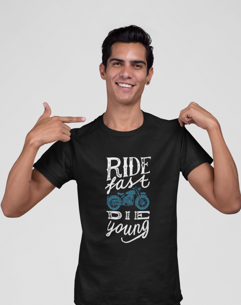 Ride Fast Die Young Biker