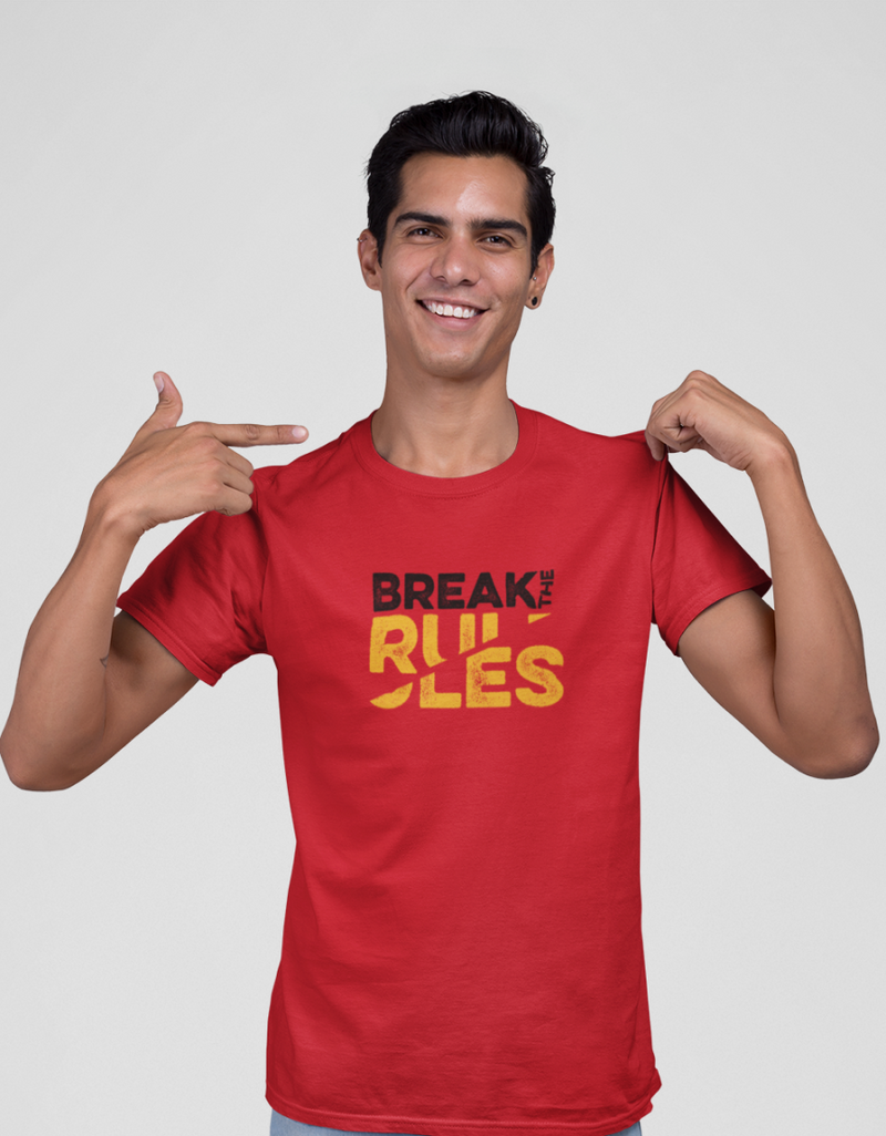 Break the Rules Unisex T-shirts