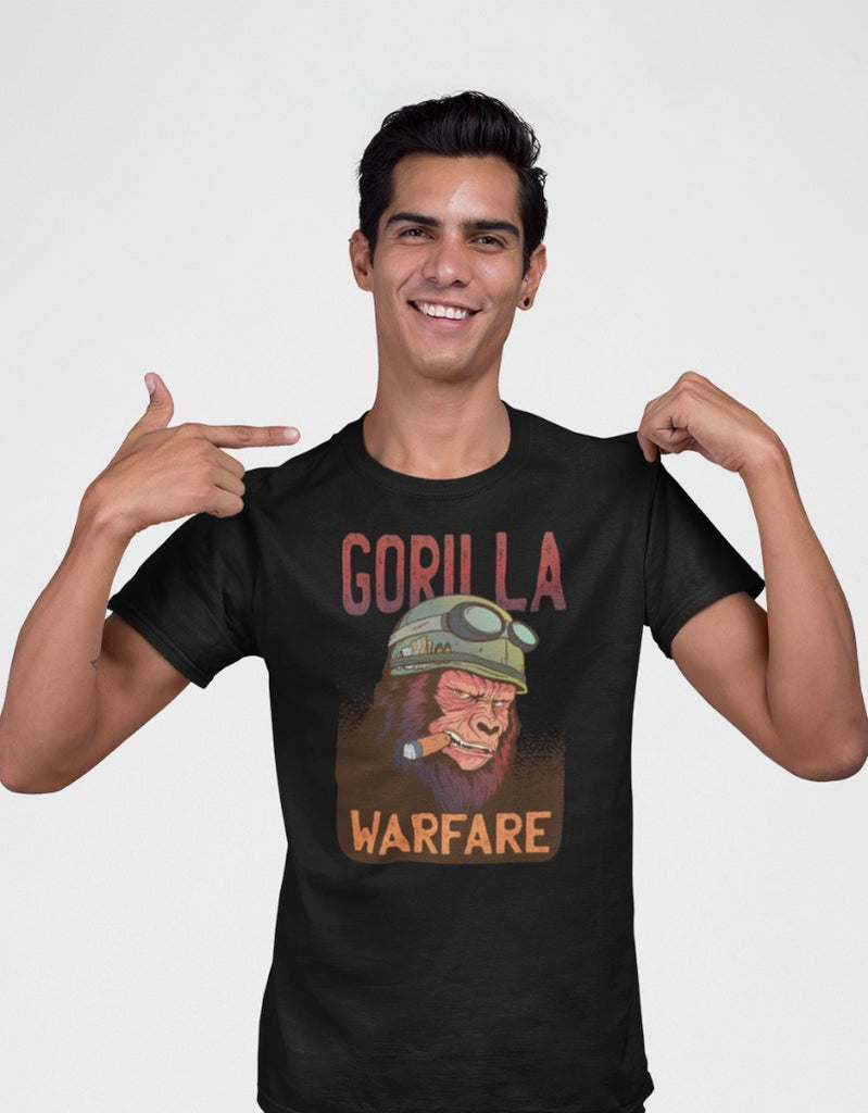 Gorilla Warfare Trippy | Unisex T-shirt