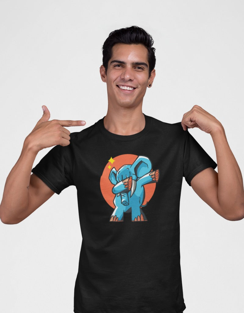 Elephant Dabbing T-shirt
