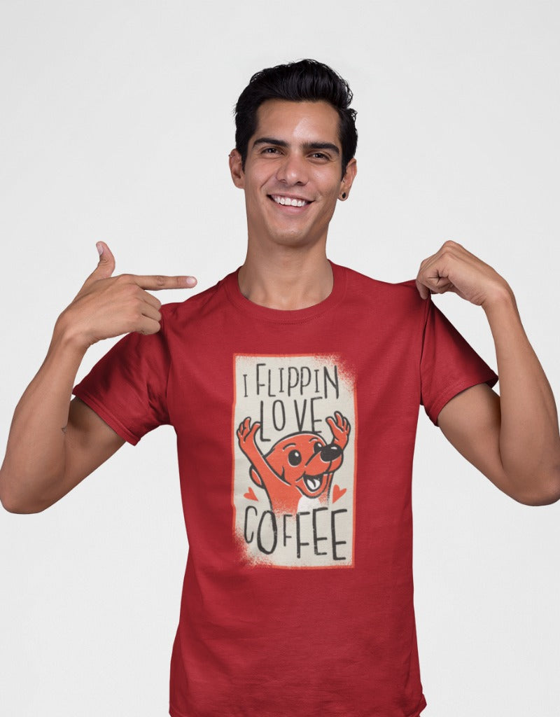 Dog & Coffee Animal/Pet Lover | Unisex T-shirt