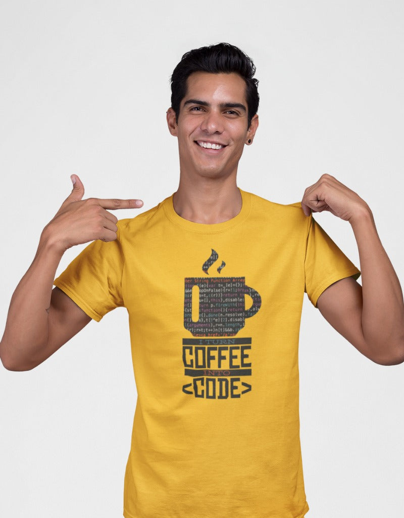 Coffee IntoCode Engineer | Unisex T-shirt