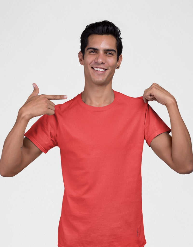 Solid Brick Red T-shirt