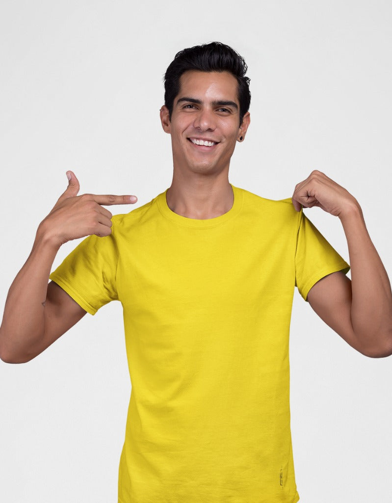 Plain Golden Yellow |Unisex T-Shirt