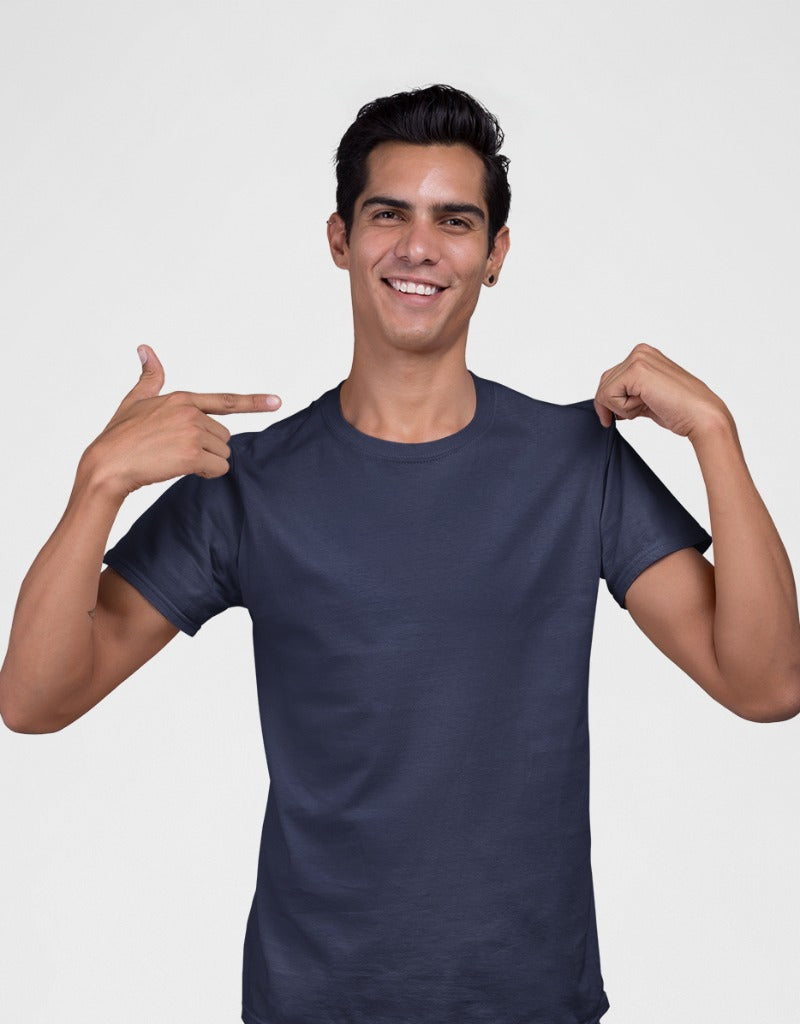 Solid Navy Blue |Unisex T-Shirt