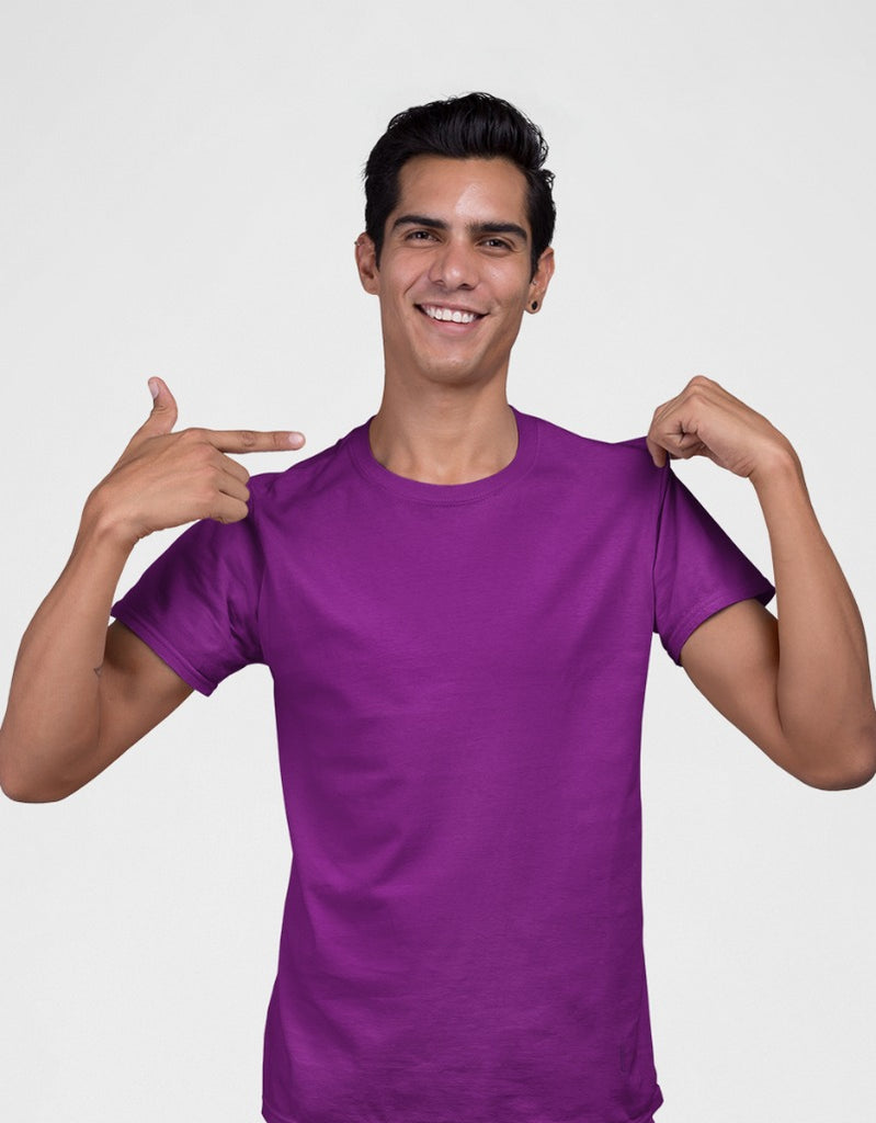Solid Purple |Unisex T-Shirt