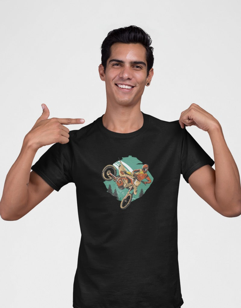 Motor Cycle Winter Travel | Unisex T-shirt