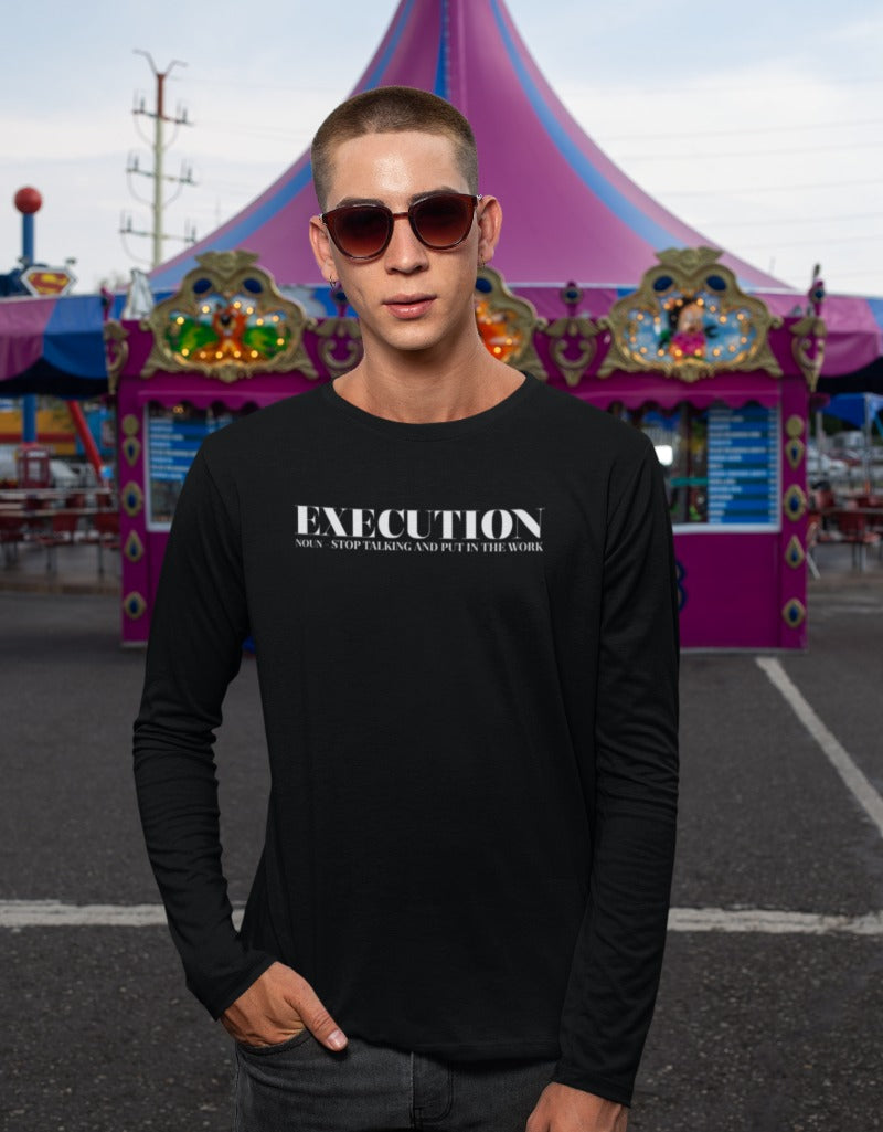 Execution | Men's Full Sleeve T-Shirt