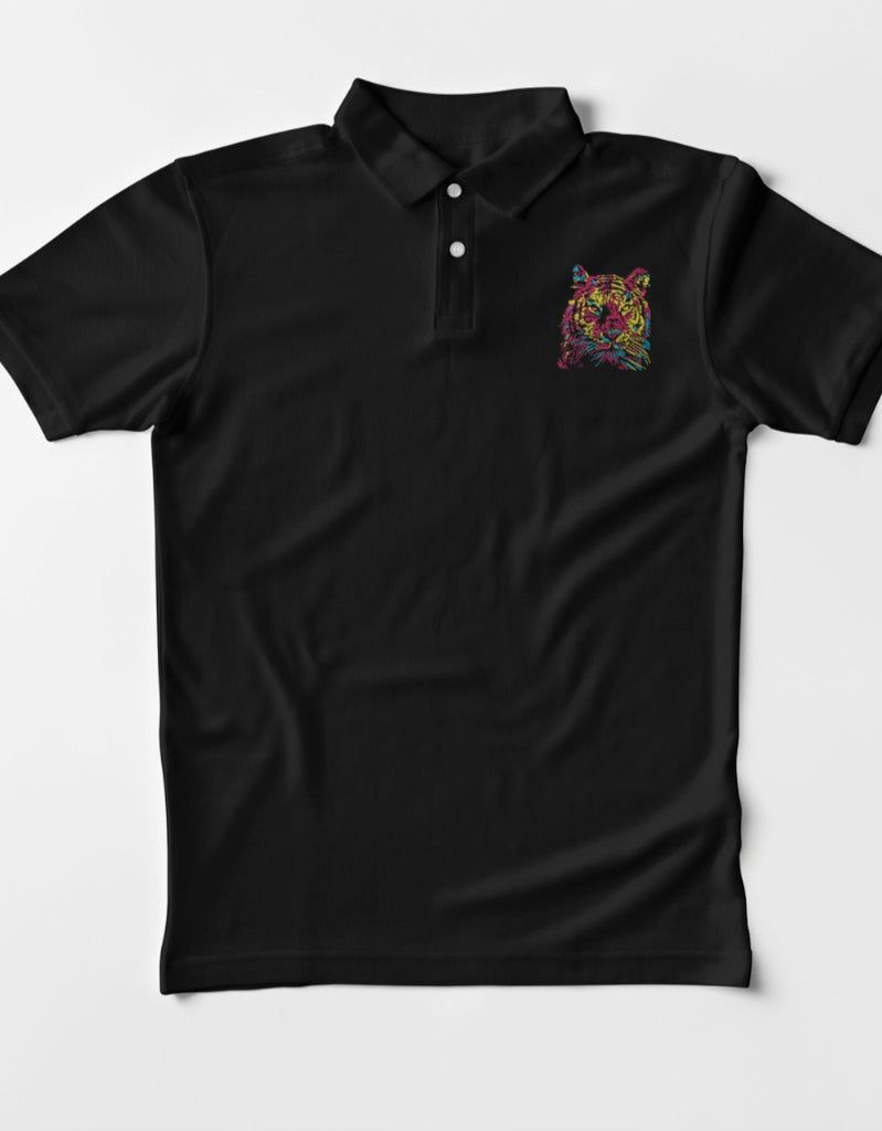Colorful Tiger | Polo T-Shirts