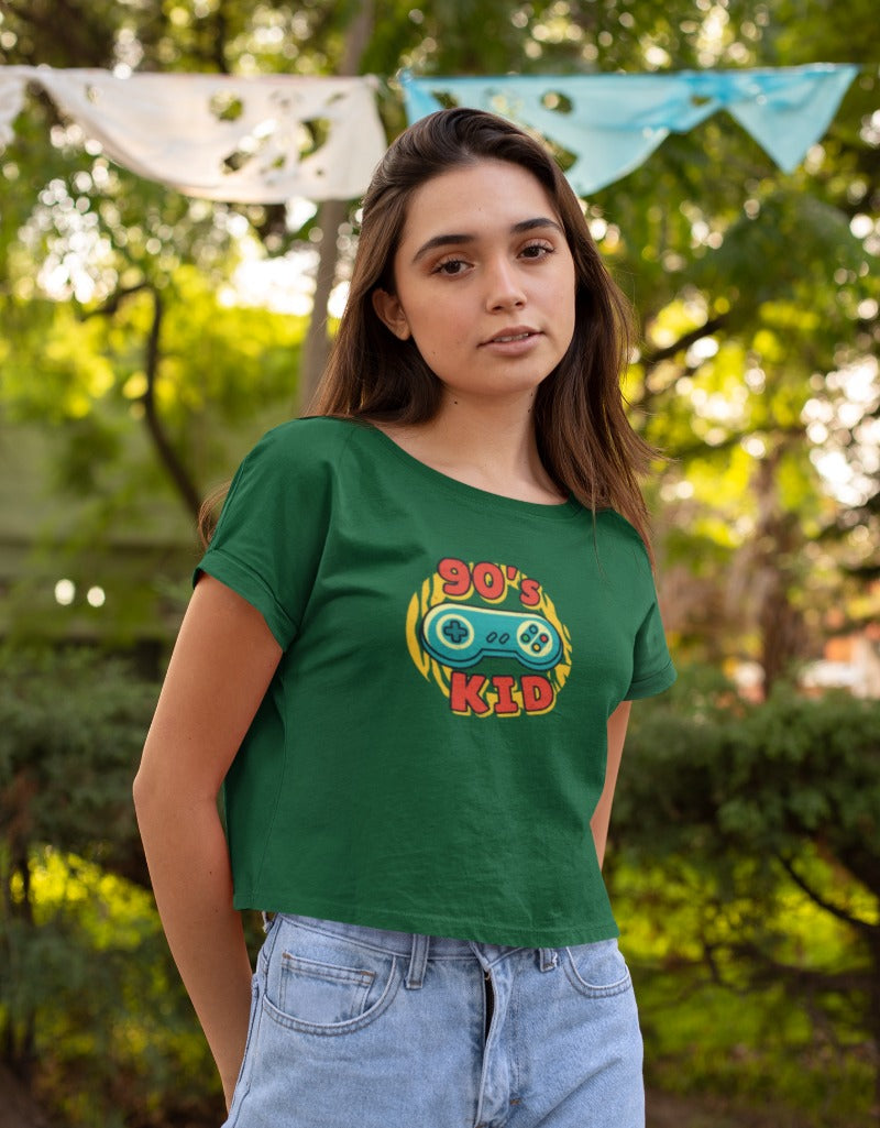 90's Kid & Game  | Crop Tops