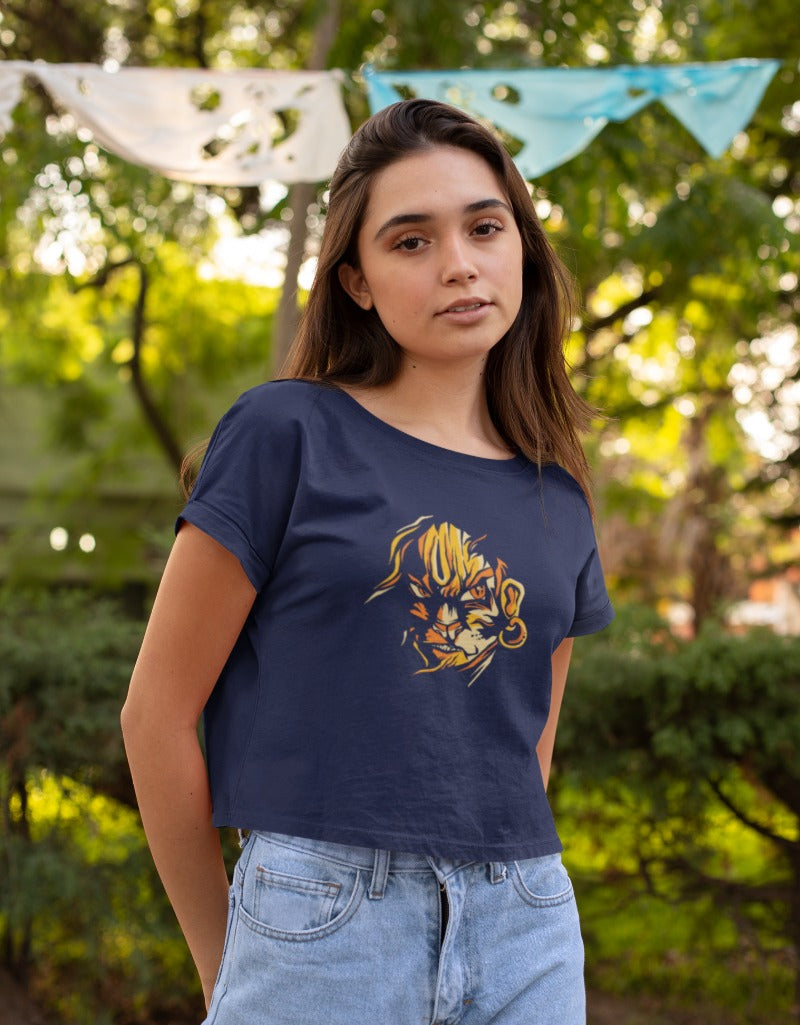 Lord Hanuman | Crop Tops