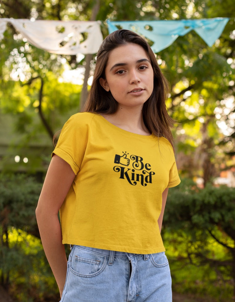 Be Kind | Crop Tops