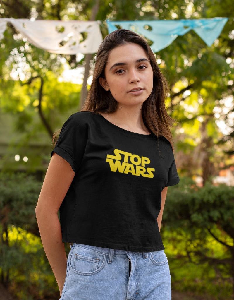 Stop Wars | Crop Tops