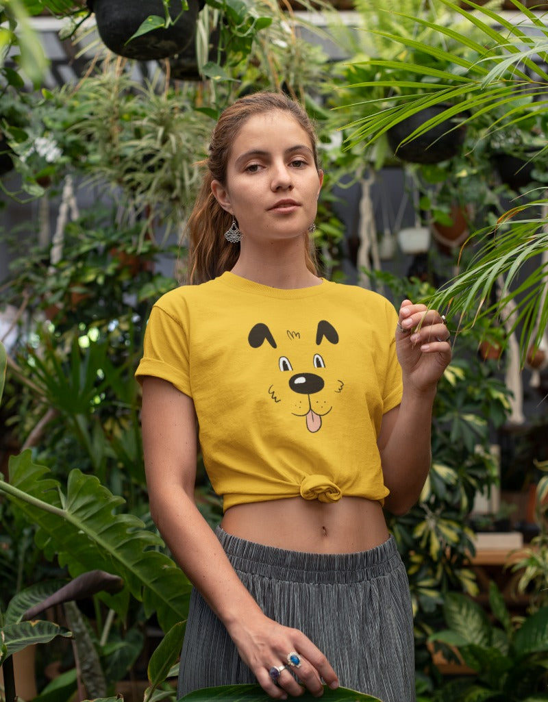 Dog Face Animal/ Pet Lover | Unisex T-Shirt