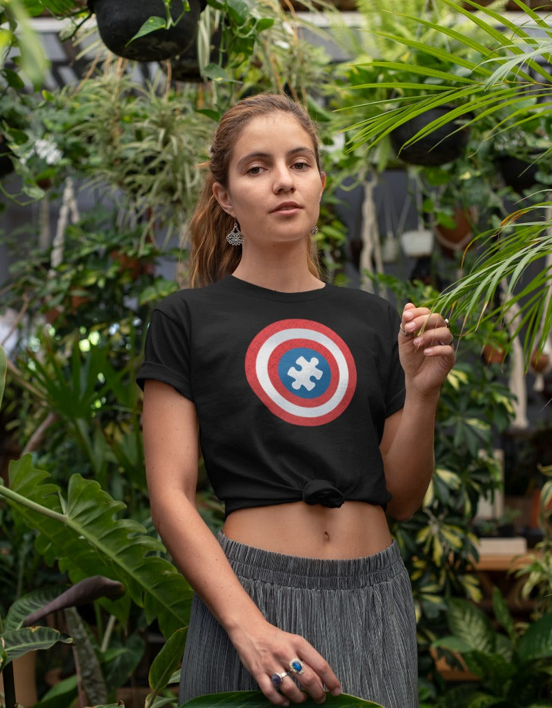 Autism Puzzle Shield TV & Film | Unisex T-Shirt